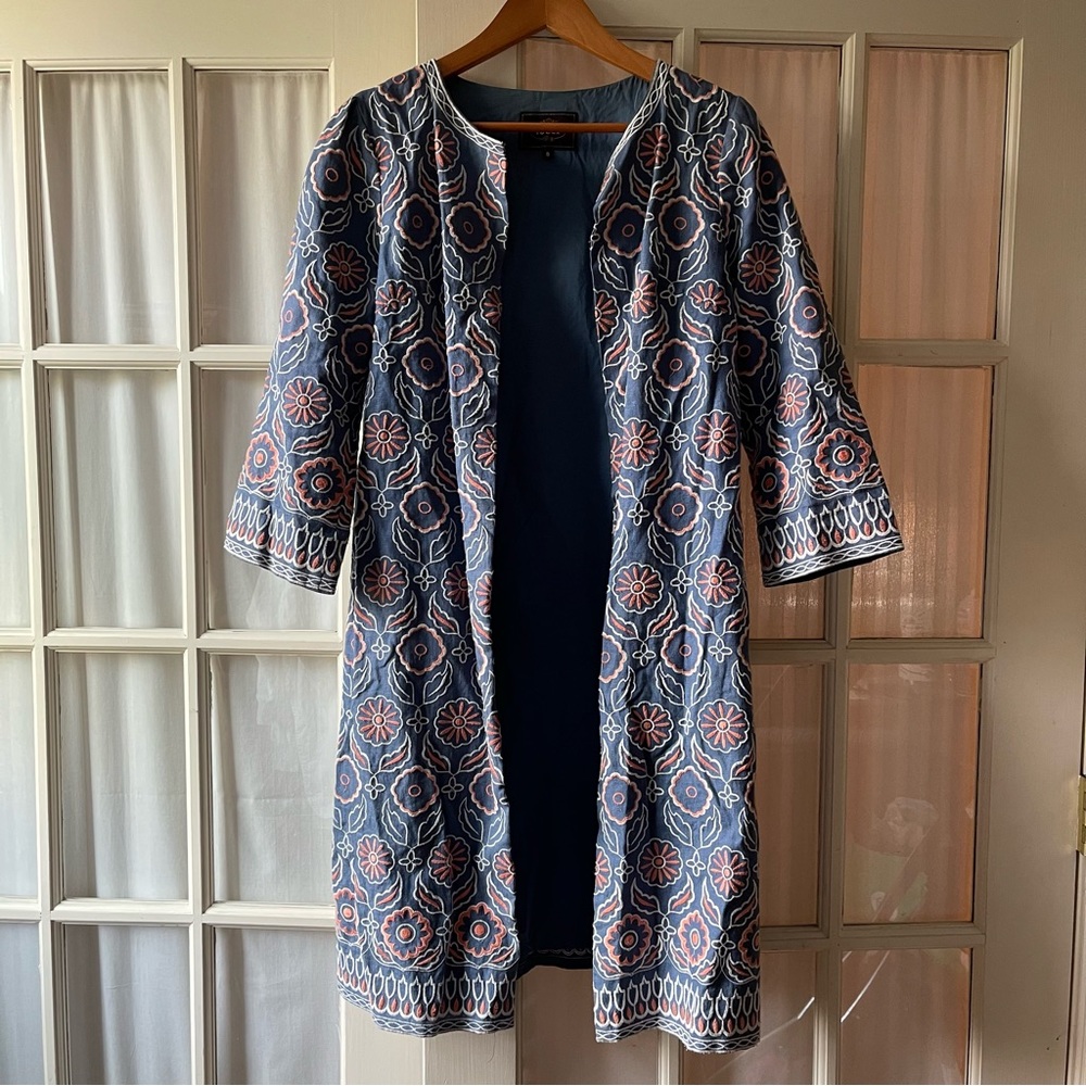Tocca Embroidered Coat